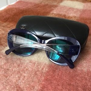Chanel cat eye sunglasses